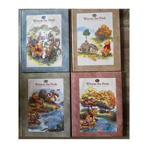 Disney Winnie the Pooh Kohls Cares Hardcover Book Set 4 Nature Stories 2010